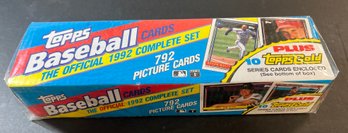 1992 Topps Baseball Card Complete Set