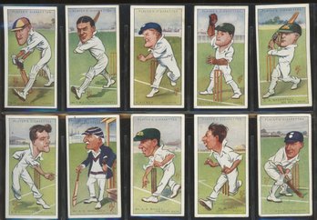 JOHN PLAYER & SONS CIGARETTE CARD'S CRICKETERS 1926