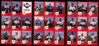 1989 PROCARDS ALBANY YANKEES TEAM LOT OF 27