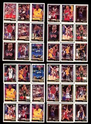 1992 Topps Gold Basketball Draft Pics Lot Of 36