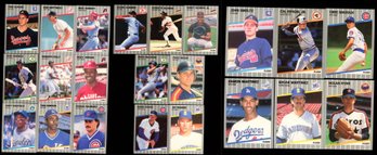 1989 Fleer Baseball Rookies A Stars Lot Of 22