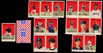 2004 Topps Cracker Jack Baseball Lot Of 16 With Empty Wrapper