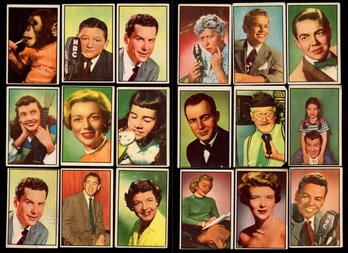 1953 Bowman TV & Radio Stars Of NBC LOT OF 18
