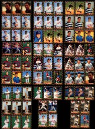 1993 Bowman Gold Foil Baseball Lot Of 79