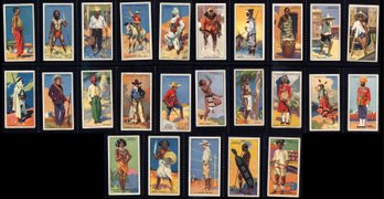 1928 Picturesque People Of The Empire Ogden Imperial Tobacco Cards Complete Set Of 25