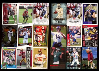 NFL ROOKIE CARD LOT OF 18