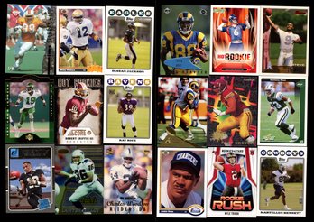 NFL ROOKIE LOT OF 18