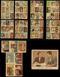 1959 Fleer Ted Williams Complete Set 1-80 With #68