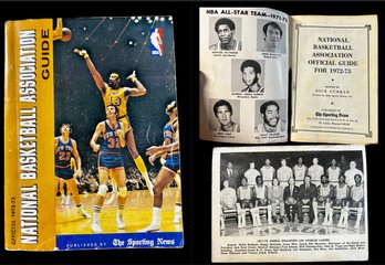 1972 - 73 NBA OFFICIAL SEASON GUIDE