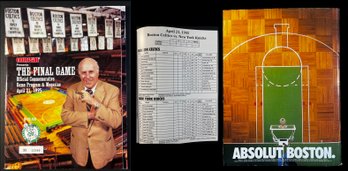 THE LAST GAME PLAYED IN THE BOSTON GARDEN CELTICS VS NY KNICKS 4/21/1995 ~ LIMITED EDITION SERIAL #'D