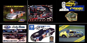 LOT OF RACING AUTOGRAPHS FROM NH SPEEDWAY