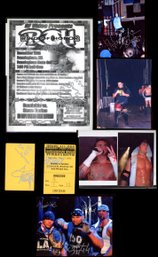 RING OF HONOR AUTOGRAPHS JAPW ~ WITH SIGNED TICKET