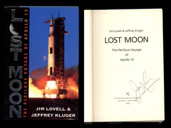 JIM LOVELL SIGNED COPY OF LOST MOON