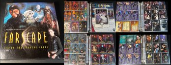 FARSCAPE BINDER FULL OF TRADING CARDS ~ 260 CARDS
