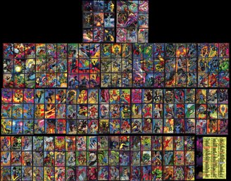 1994 MARVEL UNIVERSE COMPLETE 200 CARDS SET