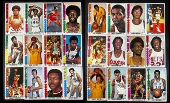 1976 Topps Basketball Lot