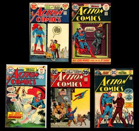 DC ACTION COMICS LOT (5)
