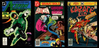 DC COMIC BOOK LOT GREEN LATERN / BATMAN / KARATE KID
