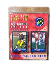 1992 CLASSIC FOOTBALL DRAFT PICKS HANGER PACK - 60 CARDS SERIAL NUMBERED