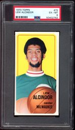 Lew Alcindor 1970 Topps Basketball #75 PSA 6