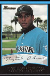 2001 BOWMAN MIGUEL CABRERA ROOKIE