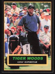 2001 Tiger Woods Promo Card ~ Only 10,000 Made
