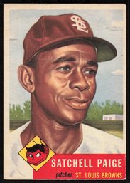 1953 Topps Baseball #220 Satchell Paige Card