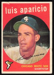 1959 Topps #310 Luis Aparicio BASEBALL CARD