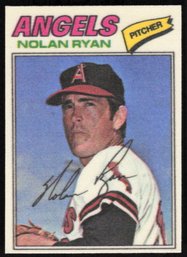 1977 TOPPS #40 STICKER NOLAN RYAN BASEBALL CARD