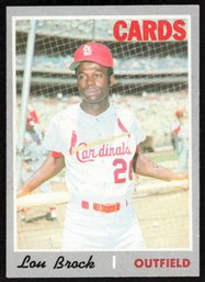 1970 TOPPS #330 LOU BROCK BASEBALL CARD