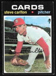 1971 TOPPS STEVE CARLTON #55 BASEBALL CARD