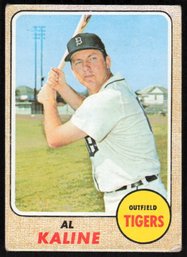 1968 TOPPS #240 AL KALINE BASEBALL CARD