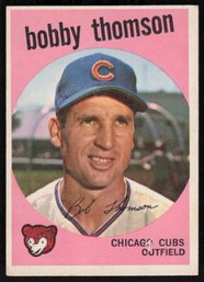 1959 #429 BOBBY THOMSON BASEBALL CARD