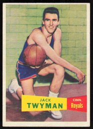 1957 TOPPS JACK TWYMAN BASKETBALL CARD