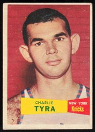 1957 TOPPS CHARLIE TYRA BASKETBALL CARD