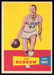 1957 TOPPS BOB BURROW BASKETBALL CARD