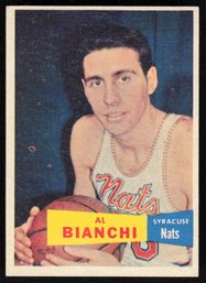 1957 TOPPS AL BIANCHI BASKETBALL CARD