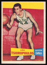 1957 TOPPS LOU TSIOROPOUL BASKETBALL CARDOS