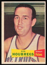 1957 TOPPS BOB HOUBREGS BASKETBALL CARD