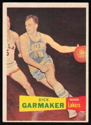 1957 TOPPS DICK GARMAKER BASKETBALL CARD