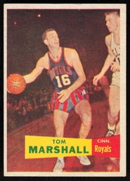 1957 TOPPS TOM MARSHALL BASKETBALL CARD