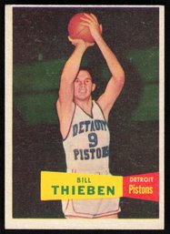 1957 TOPPS BILL THIEBEN BASKETBALL CARD