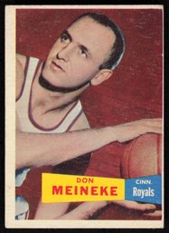 1957 TOPPS DON MEINKE BASKETBALL CARD