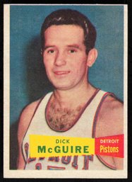 1957 TOPPS DICK MCGUIRE BASKETBALL CARD