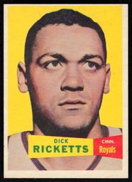 1957 TOPPS DICK RICKETTS BASKETBALL CARD