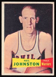 1957 TOPPS NEIL JOHNSON BASKETBALL CARD