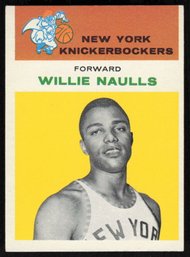 1961 FLEER #32 WILL NAULLS BASKETBALL CARD