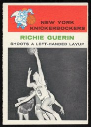 1961 FLEER #52 RICHIE GUERIN BASKETBALL CARD