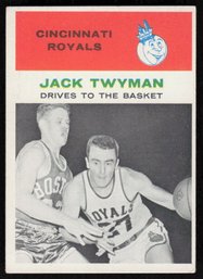 1961 FLEER #65 JACK TWYMAN BASKETBALL CARD