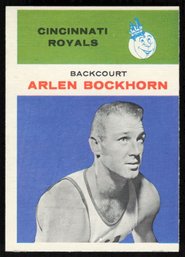 1961 FLEER #5 ARLEN BOCKHORN ROOKIE BASKETBALL CARD